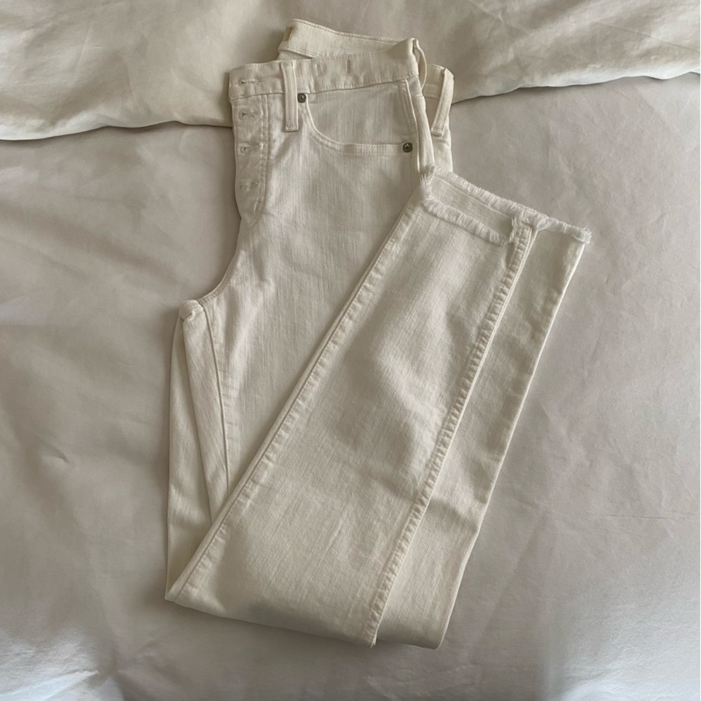 Madewell White Jean